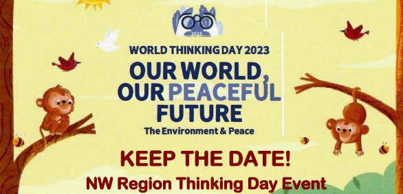 World Thinking Day logo 2023