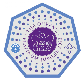 Queen's Platinum Jubilee Cloth Badge 2022 (UK)
