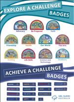 A3 Poster - Explore and Achieve a Challenge Badges