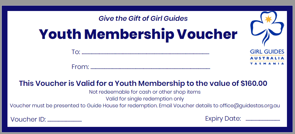 Youth Membership Voucher